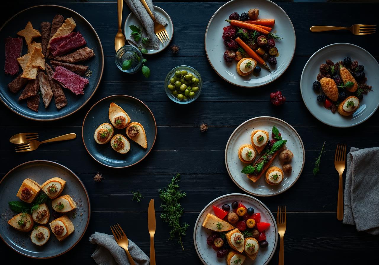 Professional catering services for private events